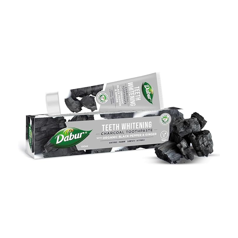 Dentifrico ayurvedico carbon dabur 100 ml