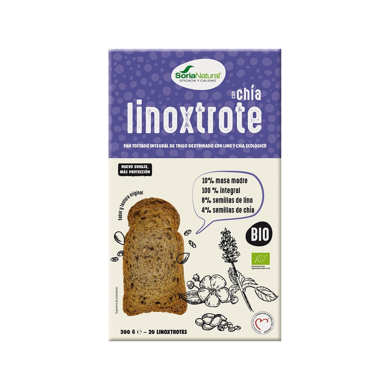 Linoxtrote con chia bio soria natural 300 g