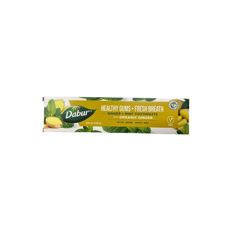 Dentifrico ayurvedico jengibre dabur 100 ml