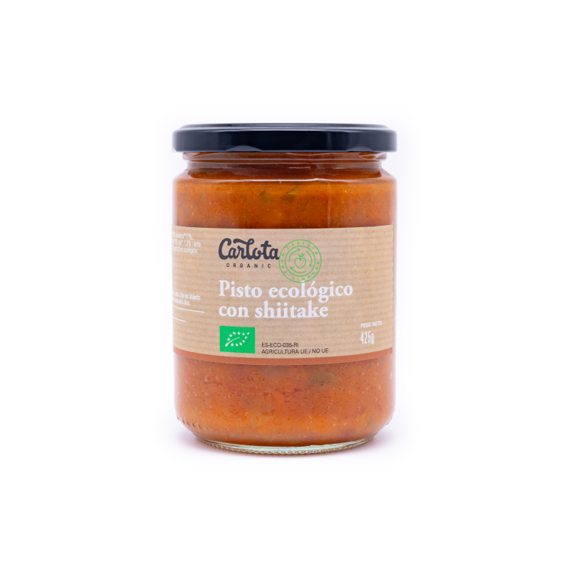Pisto ecologico con shiitake 425g carlota organic