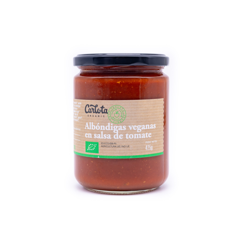 Albondigas veganas en salsa de tomate 425g carlota