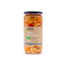 Alubias con verduras 720g carlota organic