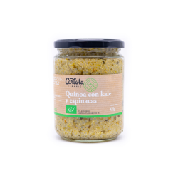 Quinoa con kale y espinacas 425g carlota organic