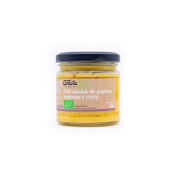 Pate papaya manzana y curry 180g carlota organi