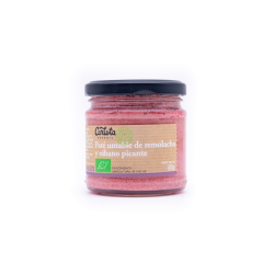 Pate de remolacha y rabano picante 180g carlota
