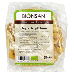 Chips de platano bionsan 125 g