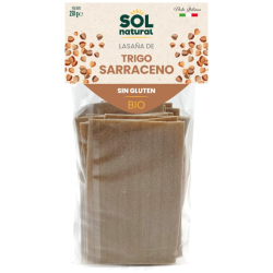 Lasaña trigo sarraceno bio sol natural 250 g