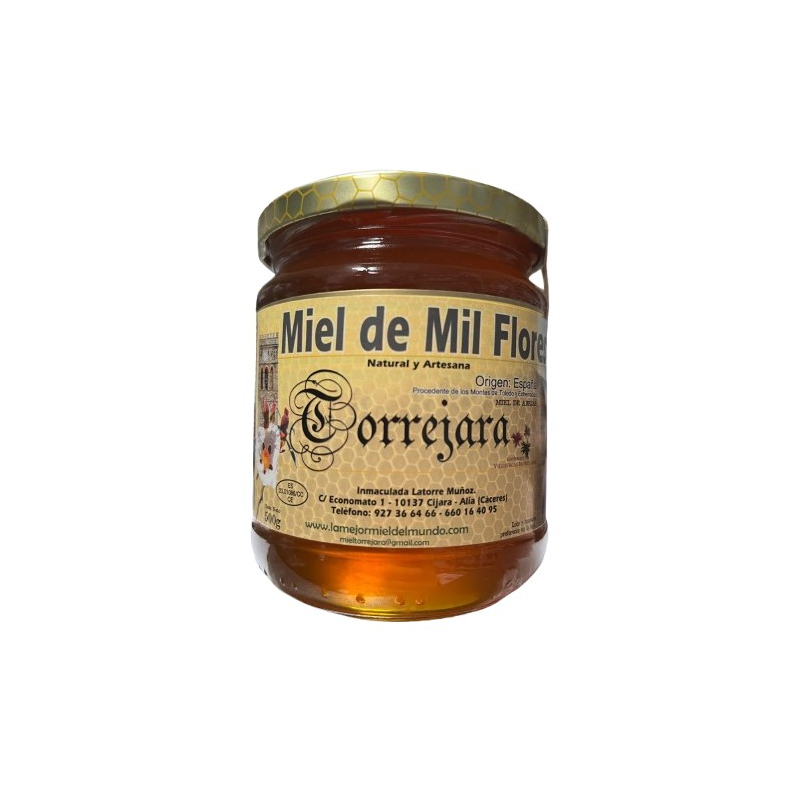 Miel milflores torrejara 500 g