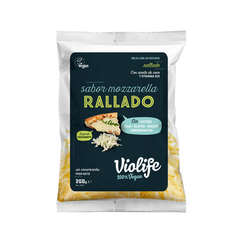 Queso rallado mozarela 200g gr
