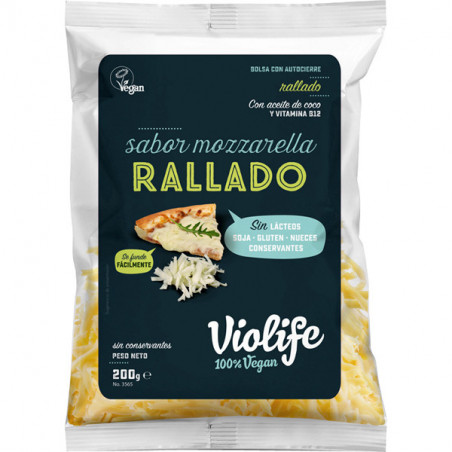 Queso rallado mozarela 200g gr