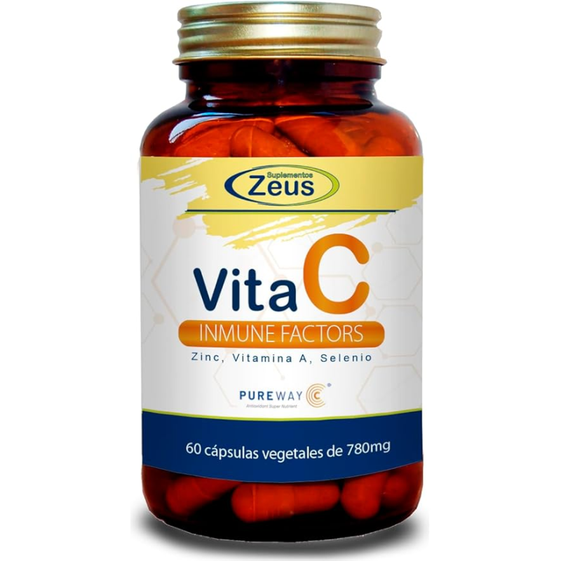 Vita c inmune factors zeus 60 cap
