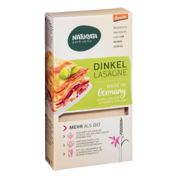 Lasaña espelta integral demeter naturata 250 g