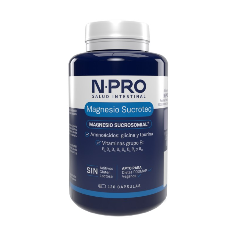Npro magnesio sucrotec 120 cap