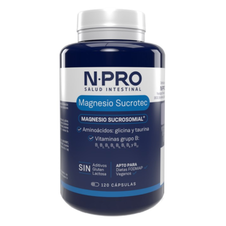 Npro magnesio sucrotec 120 cap