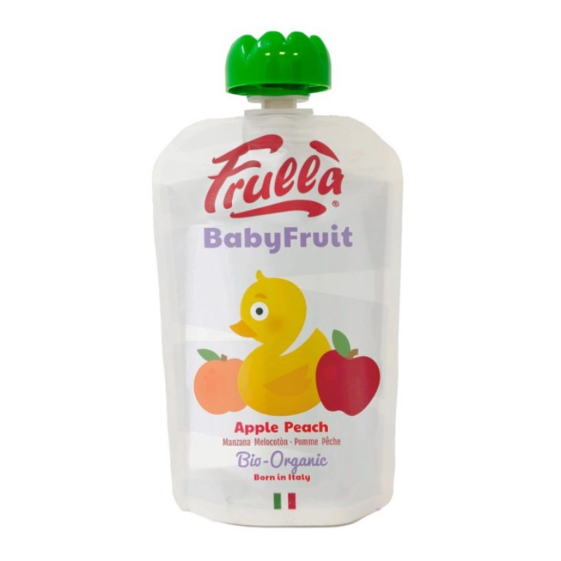 Pure manzana melocoton baby fruit frulla doypack