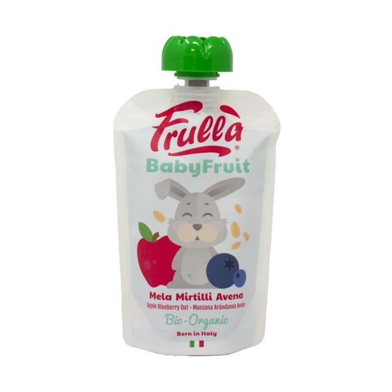 Pure manzana arandanos avena baby fruit frulla