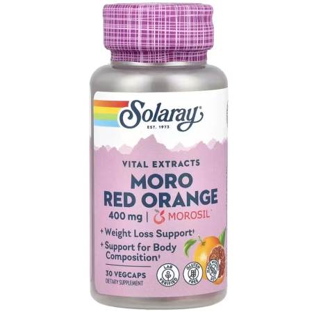 Moro red orange solaray 30 vegcaps