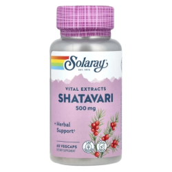 Shatavari solaray 500 mg 60 vegcaps