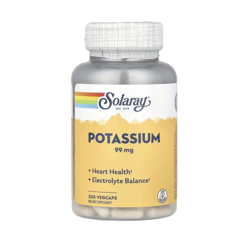 Big potasio citrato solaray 99 mg 200 cap