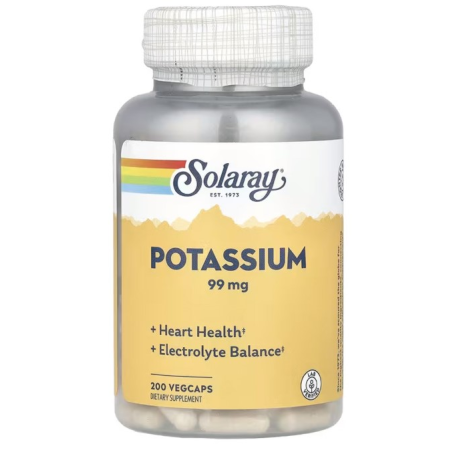 Big potasio citrato solaray 99 mg 200 cap