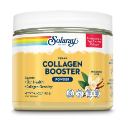 Collagen booster solaray polvo sabor vainilla 173g