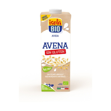 Bebida avena sin gluten isola bio 1 l