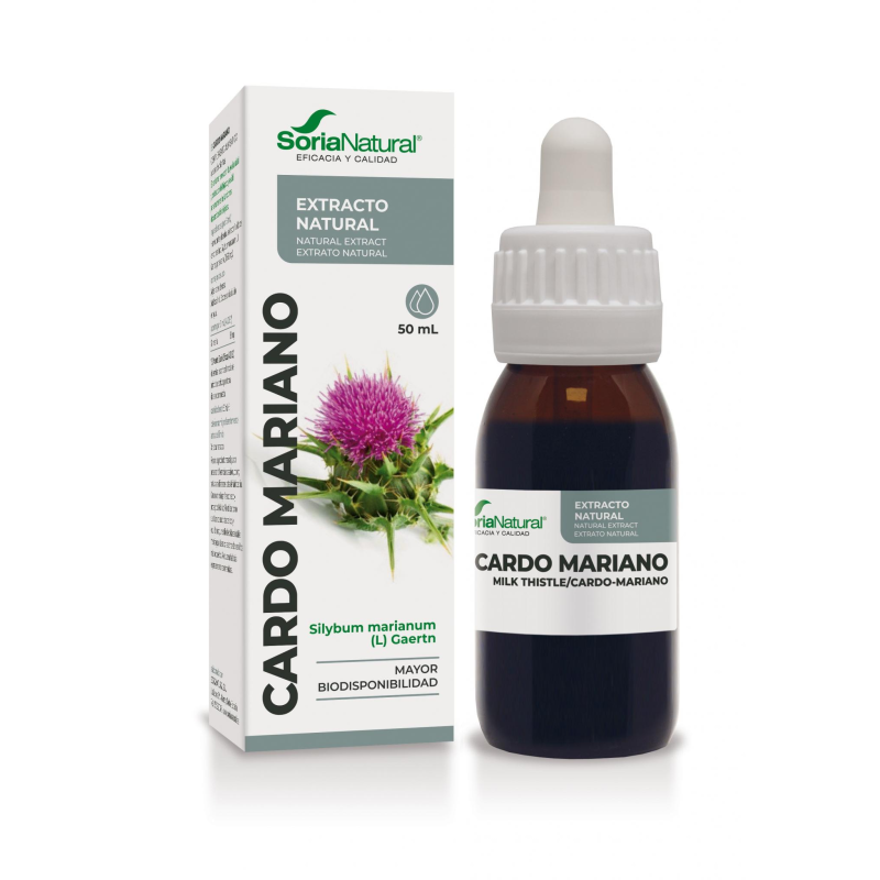 Extracto cardo mariano 50ml soria natural