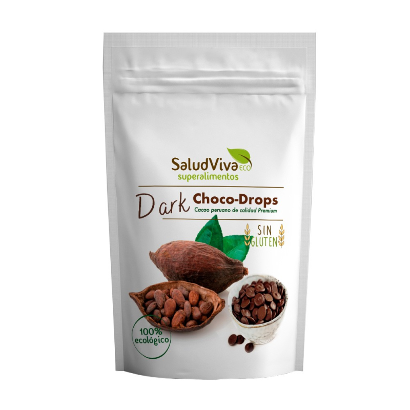 Choco-drops dark salud viva eco 125 g