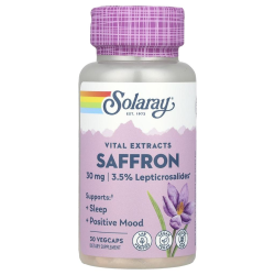Azafran saffron solaray 60 cap