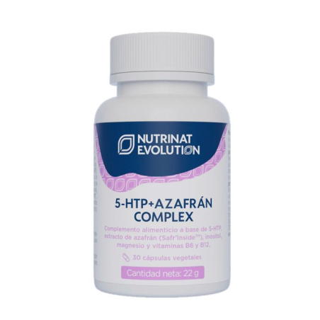 5-htp + azafran complex nutrinat evolution 30 cap