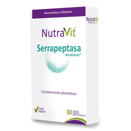 Serrapeptasa serrazimes nutravit 30 cap