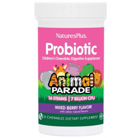 Probiotic animal parade natures plus 30 chewables