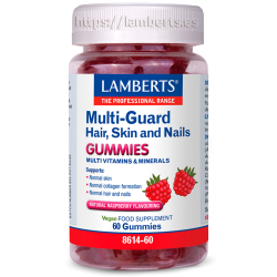 Multi-guard hair skin nails lamberts 60 gummies