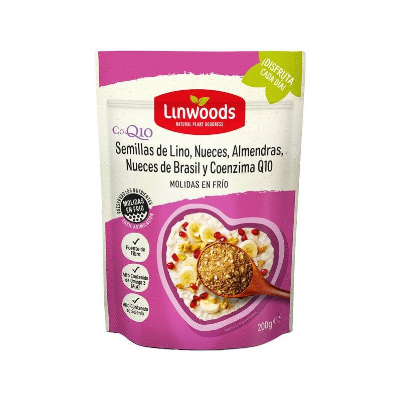 Linwoods lino nuez-braz almendras q10 200g