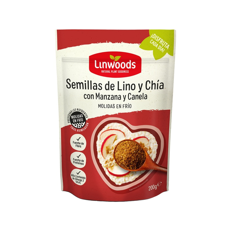 Linwoods lino+chia+manz+canela 200g