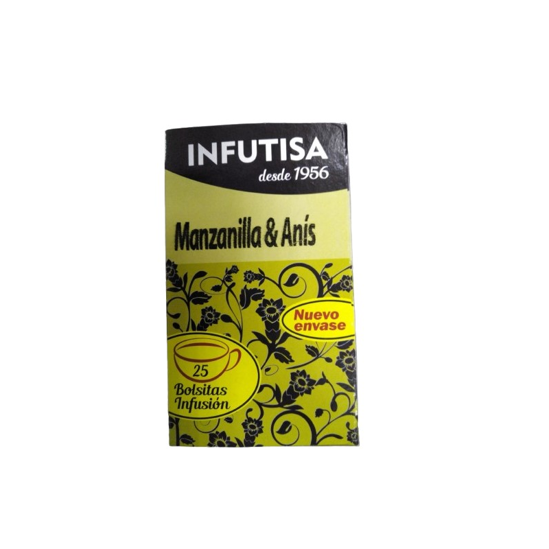 Infutisa manzanilla + anis 25 bolsitas