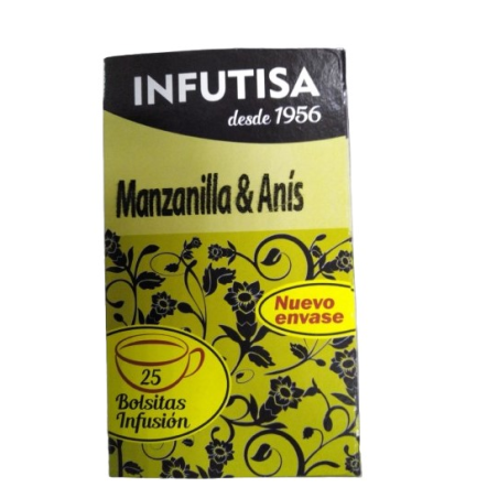 Infutisa manzanilla + anis 25 bolsitas