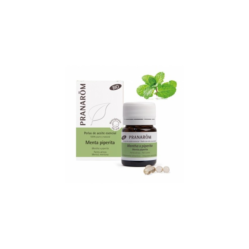 Menta piperita bio pranarom 60 minicaps