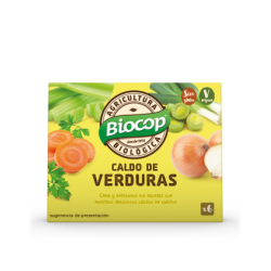 Caldo de verduras biocop 6 cubitos