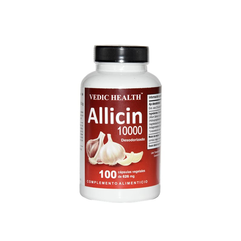 Allicin 10000 100caps 626mg vedic health