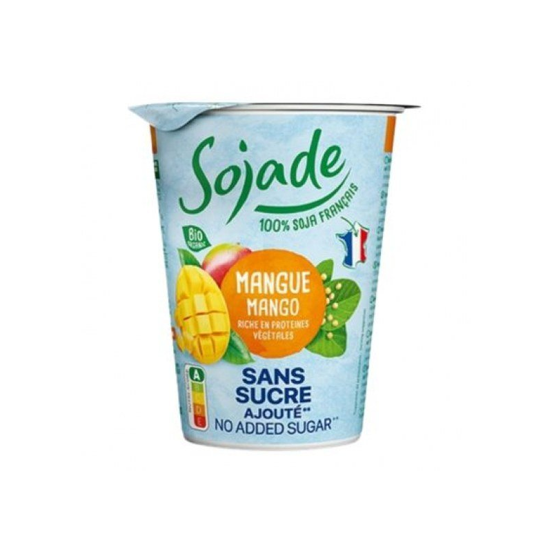 Sojade yogur soja mango sin azucar bio 400 g