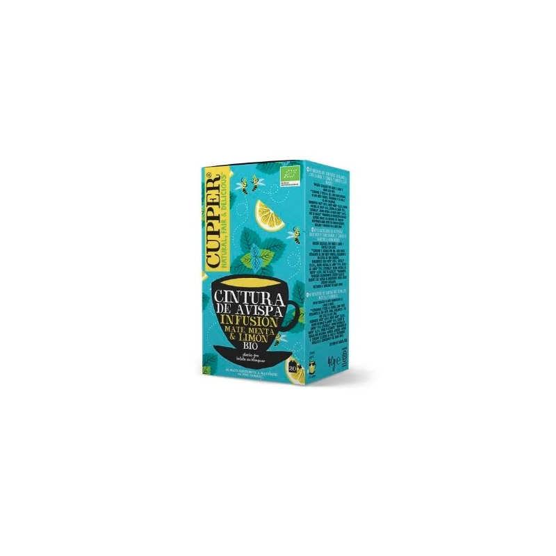 Cupper cintura de avispa bio 20 bolsitas
