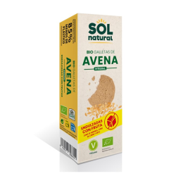 Bio galletas avena endulzadas con fruta sol natura