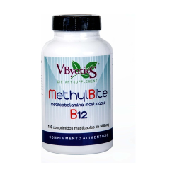 Methylbite b12 vbyotics 180 comp masticable