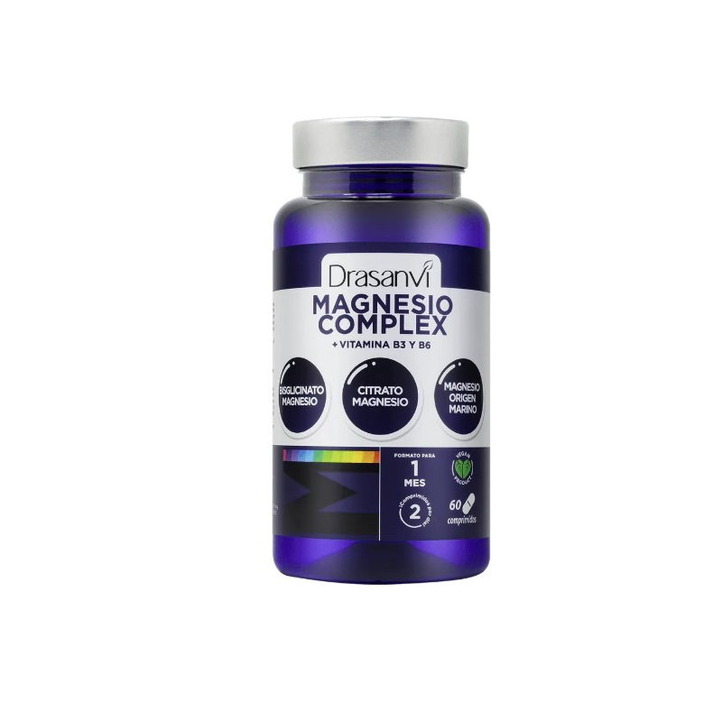 Magnesio complex + vitamina b3 y b6 drasanvi 60 c