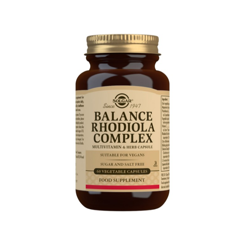 Balance rhodiola complex solgar 60 cap