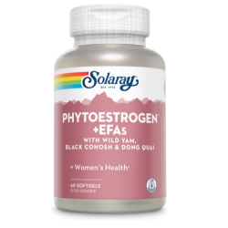 Phytoestrogen +efas solaray 60 perlas