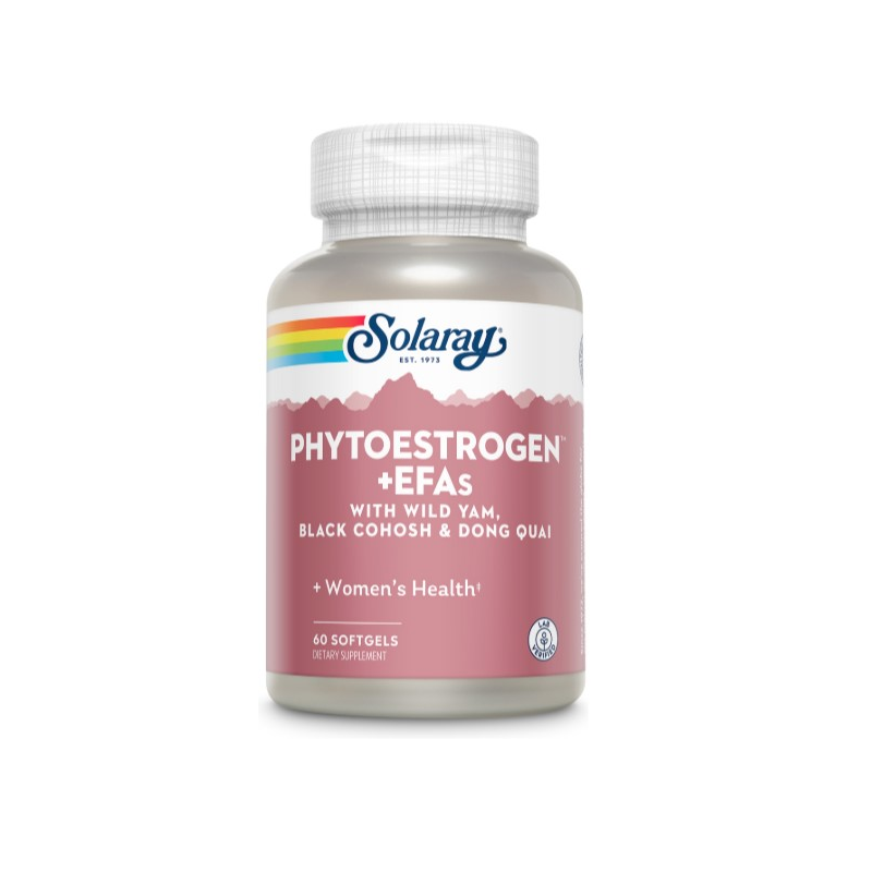 Phytoestrogen +efas solaray 60 perlas