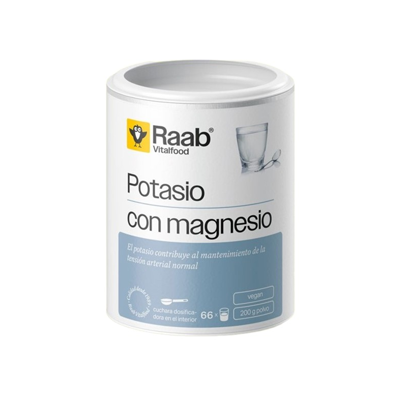 Potasio con magnesio raab polvo 200 g