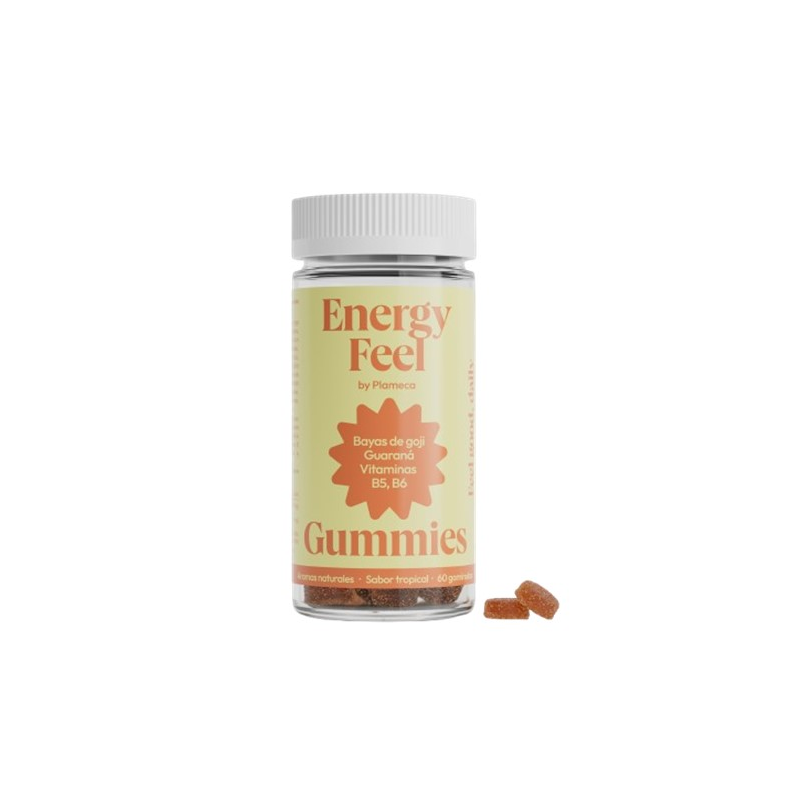 Energy feel gummies plameca 60 gominolas